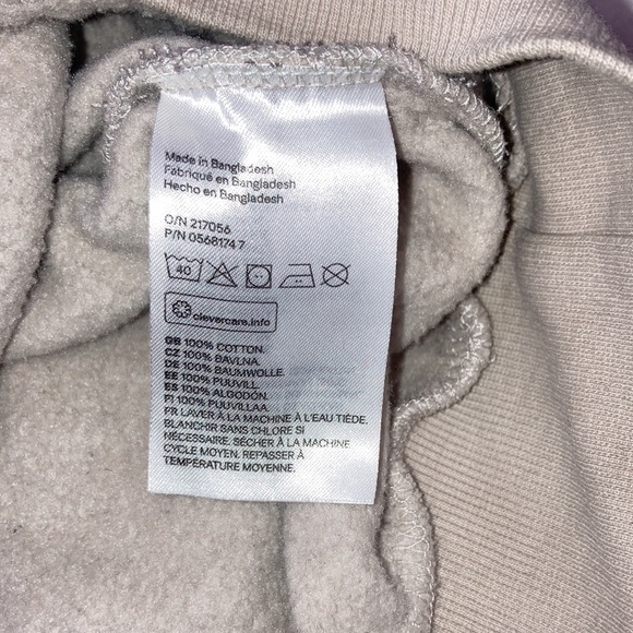 H&M beige hoodie size small - Picture 4 of 5